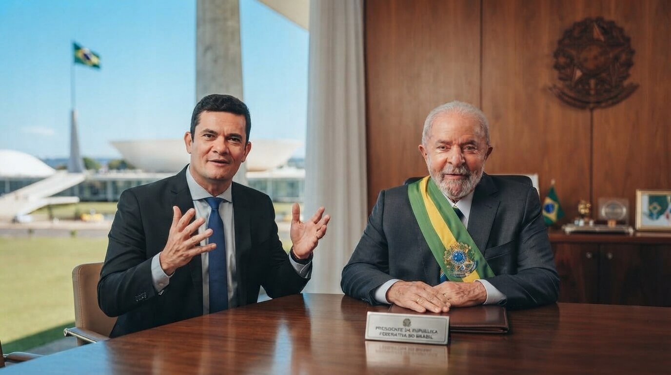 Sergio Moro y Lula Da Silva